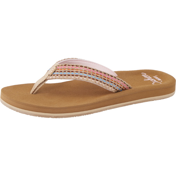 2026 Reef Da Donna Infradito Baja Elana CJ7336 - Marrone / Pink
